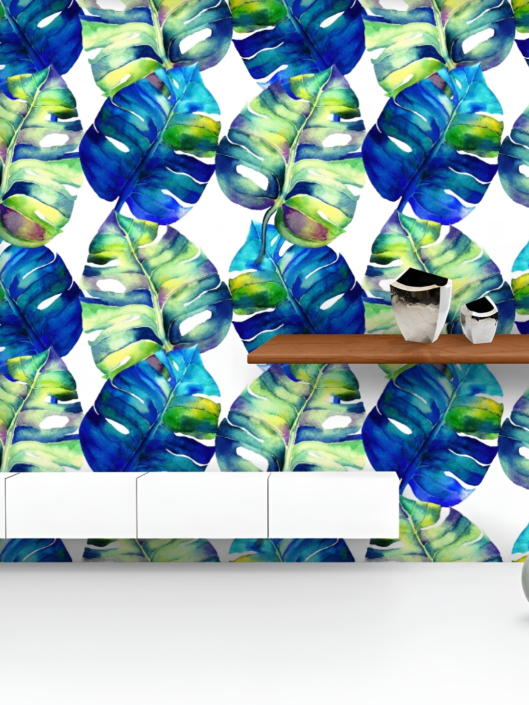 ArtzFolio Printed UV-Resistant Anti-Bacterial Watercolor Floral Leaves Peel & Stick Wallpaper, Multi
ArtzFolio Printed UV-Resistant Anti-Bacterial Watercolor Floral Leaves Peel & Stick Wallpaper, Multi