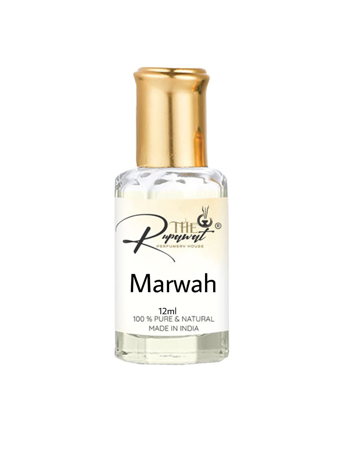 THE RUPAWAT Perfumery House Marwah Natural & Pure Alcohol Free Attar- 12 ml, Transparent
THE RUPAWAT Perfumery House Marwah Natural & Pure Alcohol Free Attar- 12 ml, Transparent