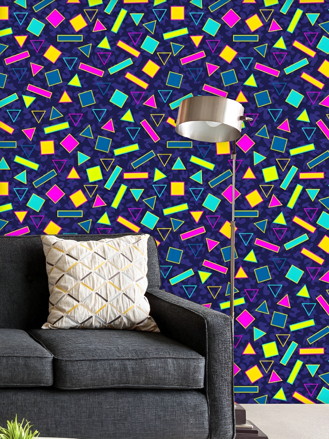 ArtzFolio Printed UV-Resistant Anti-Bacterial Retro Geometric Pattern Peel & Stick Wallpaper, Multi
ArtzFolio Printed UV-Resistant Anti-Bacterial Retro Geometric Pattern Peel & Stick Wallpaper, Multi