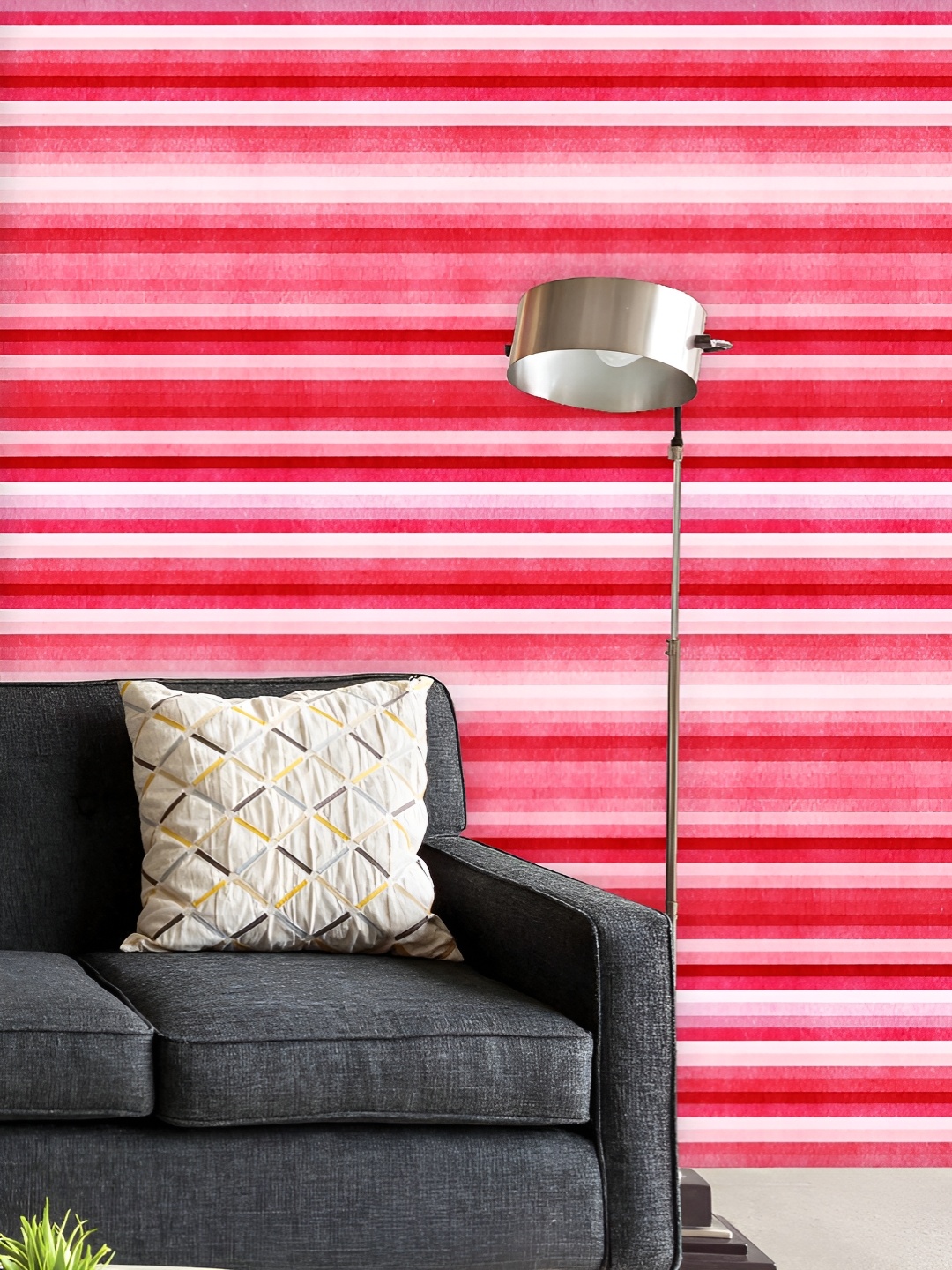 ArtzFolio Printed UV-Resistant Anti-Bacterial Geometric Stripes Peel & Stick Wallpaper, Multi
ArtzFolio Printed UV-Resistant Anti-Bacterial Geometric Stripes Peel & Stick Wallpaper, Multi