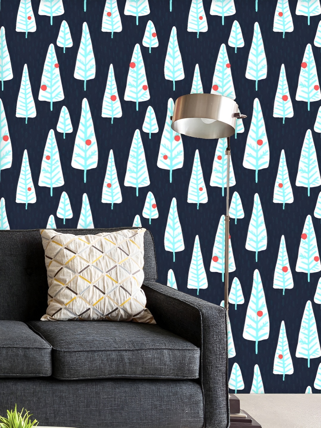 ArtzFolio Printed UV-Resistant Anti-Bacterial Christmas Tree Pattern Peel & Stick Wallpaper, Multi
ArtzFolio Printed UV-Resistant Anti-Bacterial Christmas Tree Pattern Peel & Stick Wallpaper, Multi