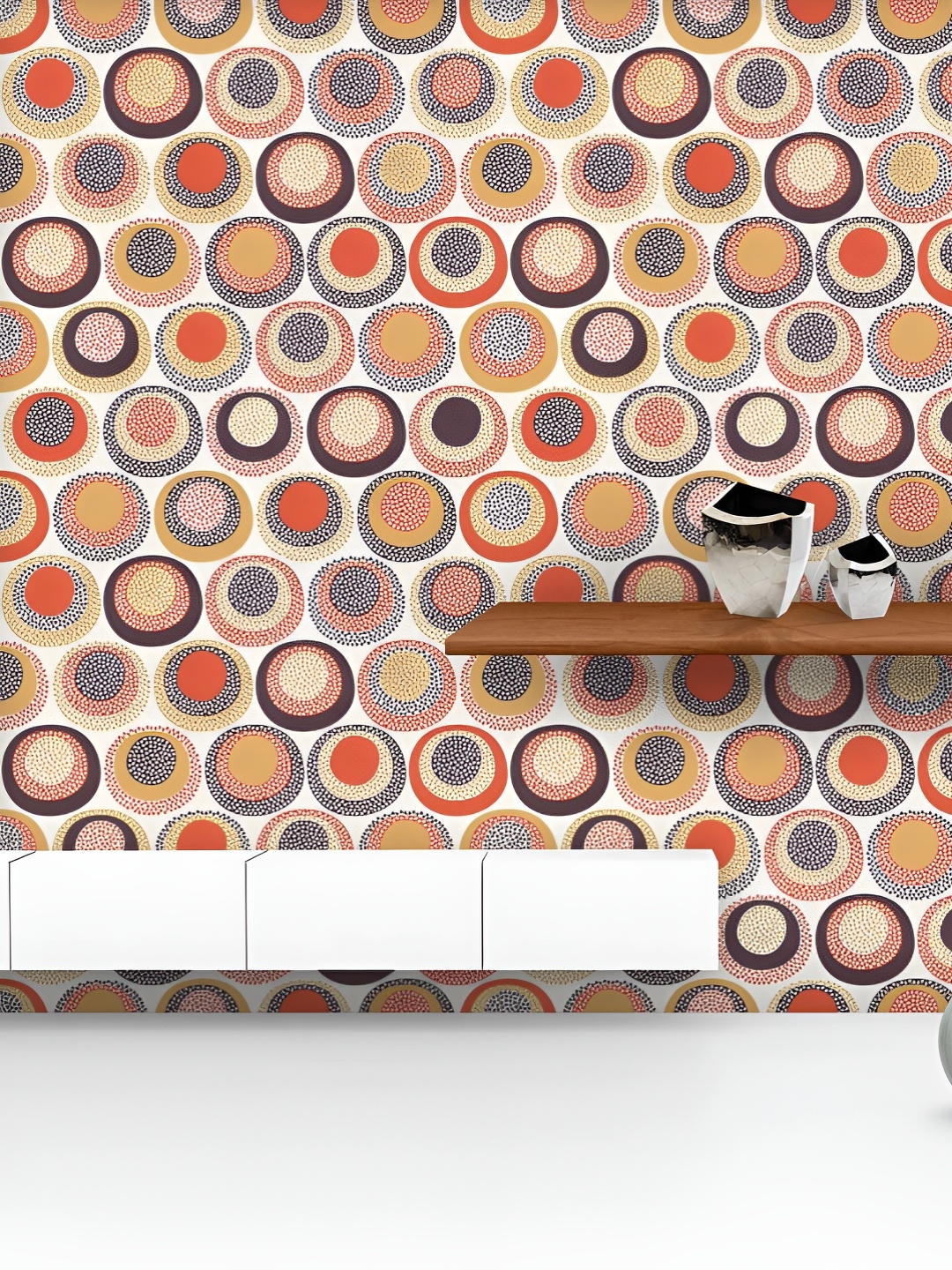 ArtzFolio Printed UV-Resistant Anti-Bacterial Cute Doodle Dots Peel & Stick Wallpaper, Multi
ArtzFolio Printed UV-Resistant Anti-Bacterial Cute Doodle Dots Peel & Stick Wallpaper, Multi