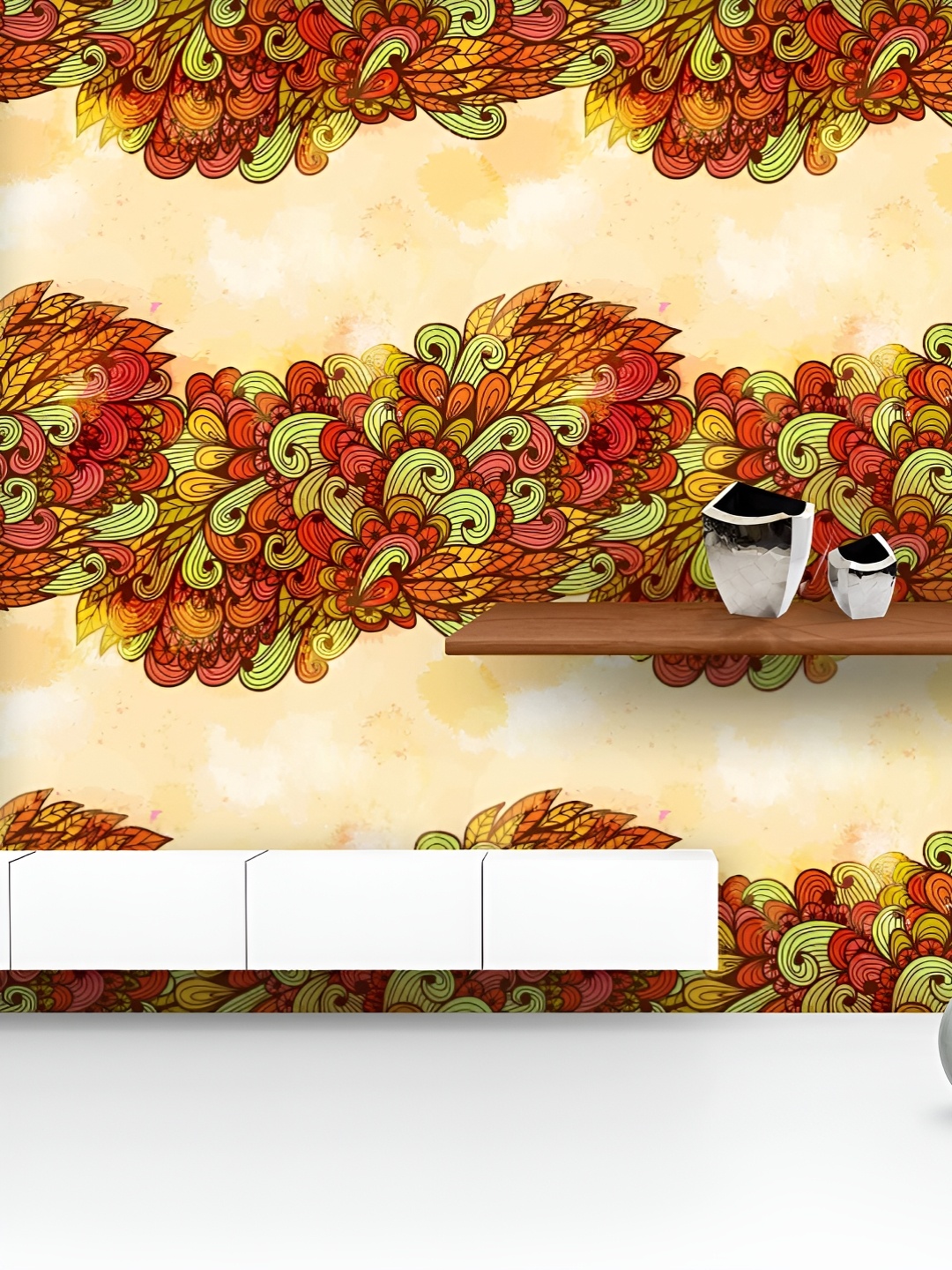 ArtzFolio Printed UV-Resistant Anti-Bacterial Hand Art Vintage Peel & Stick Wallpaper, Multi
ArtzFolio Printed UV-Resistant Anti-Bacterial Hand Art Vintage Peel & Stick Wallpaper, Multi