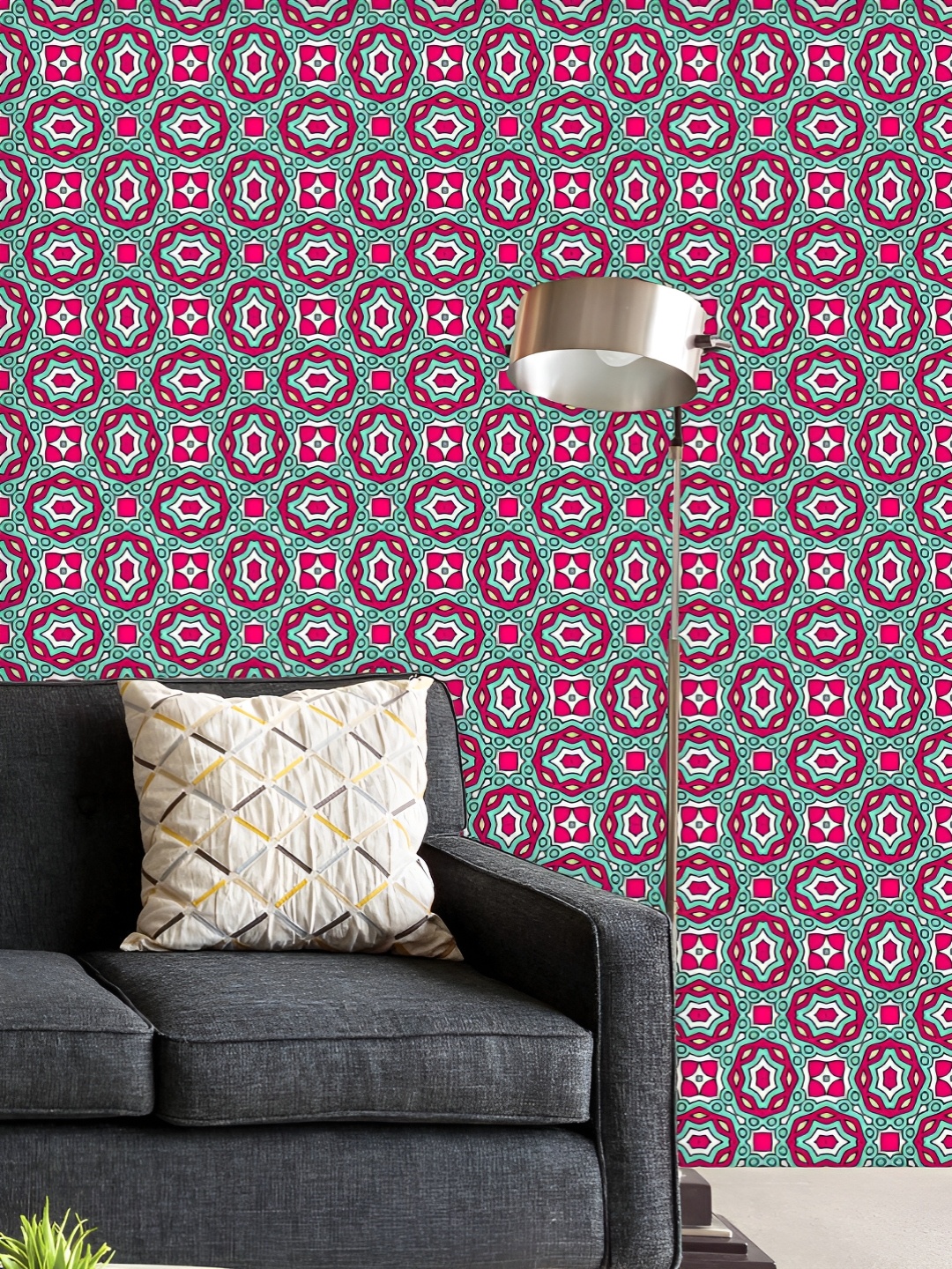 ArtzFolio Printed UV-Resistant Anti-Bacterial Abstract Ethnic Ornamental Pattern Peel & Stick Wallpaper, Multi
ArtzFolio Printed UV-Resistant Anti-Bacterial Abstract Ethnic Ornamental Pattern Peel & Stick Wallpaper, Multi