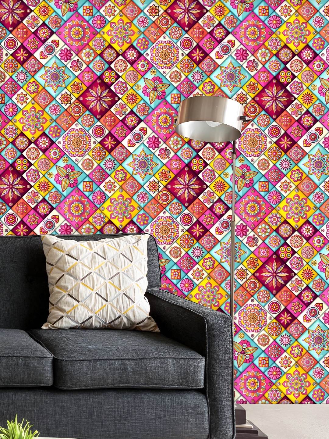 ArtzFolio Printed UV-Resistant Anti-Bacterial Vintage Motifs Art Peel & Stick Wallpaper, Multi
ArtzFolio Printed UV-Resistant Anti-Bacterial Vintage Motifs Art Peel & Stick Wallpaper, Multi