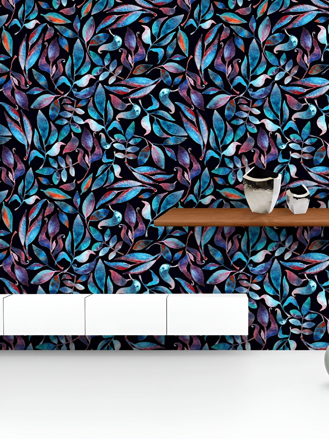ArtzFolio Printed UV-Resistant Anti-Bacterial Watercolor Blue Branches And Leaves Peel & Stick Wallpaper, Multi
ArtzFolio Printed UV-Resistant Anti-Bacterial Watercolor Blue Branches And Leaves Peel & Stick Wallpaper, Multi