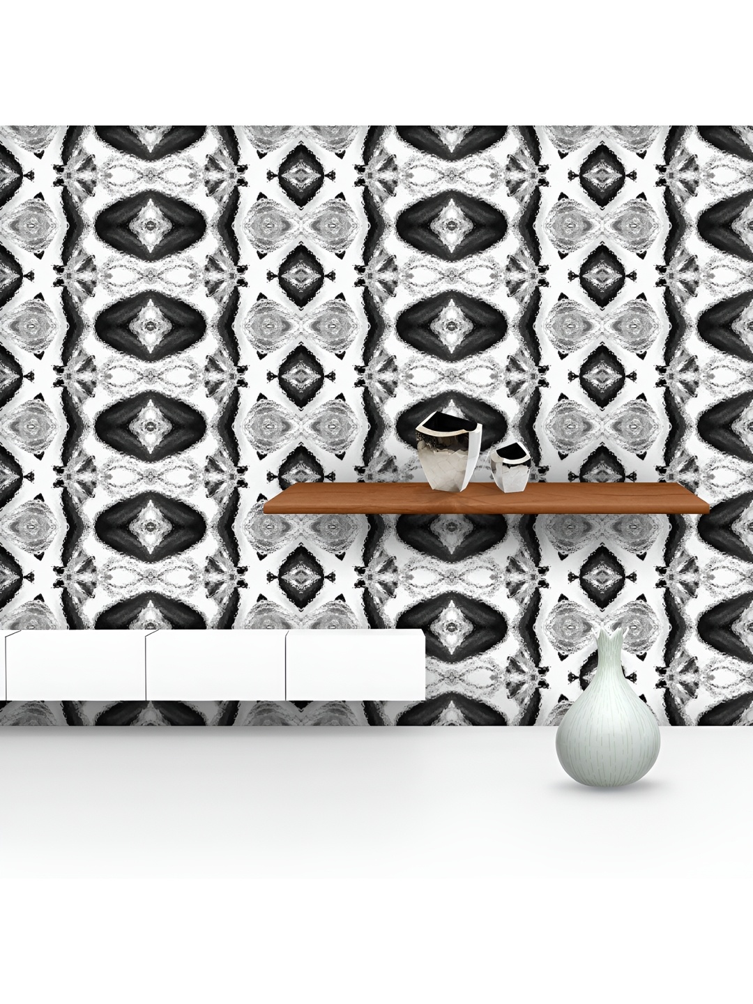 ArtzFolio Printed UV-Resistant Anti-Bacterial Black & White Pattern Peel & Stick Wallpaper, Multi
ArtzFolio Printed UV-Resistant Anti-Bacterial Black & White Pattern Peel & Stick Wallpaper, Multi