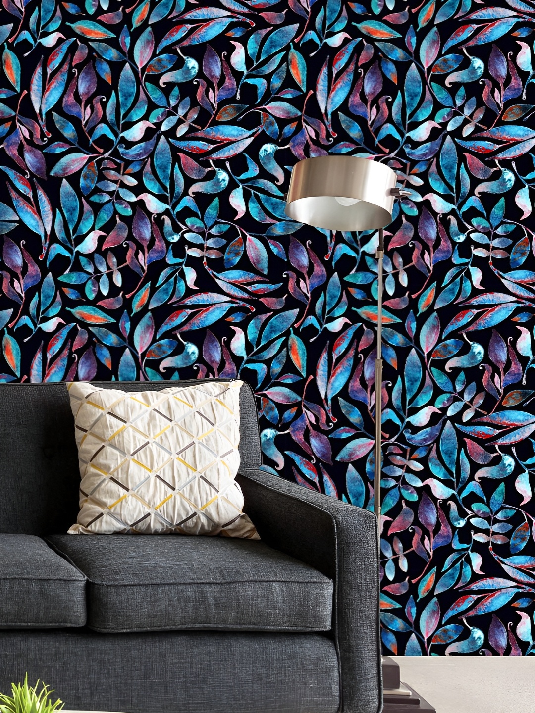 ArtzFolio Printed UV-Resistant Anti-Bacterial Watercolor Blue Branches And Leaves Peel & Stick Wallpaper, Multi
ArtzFolio Printed UV-Resistant Anti-Bacterial Watercolor Blue Branches And Leaves Peel & Stick Wallpaper, Multi