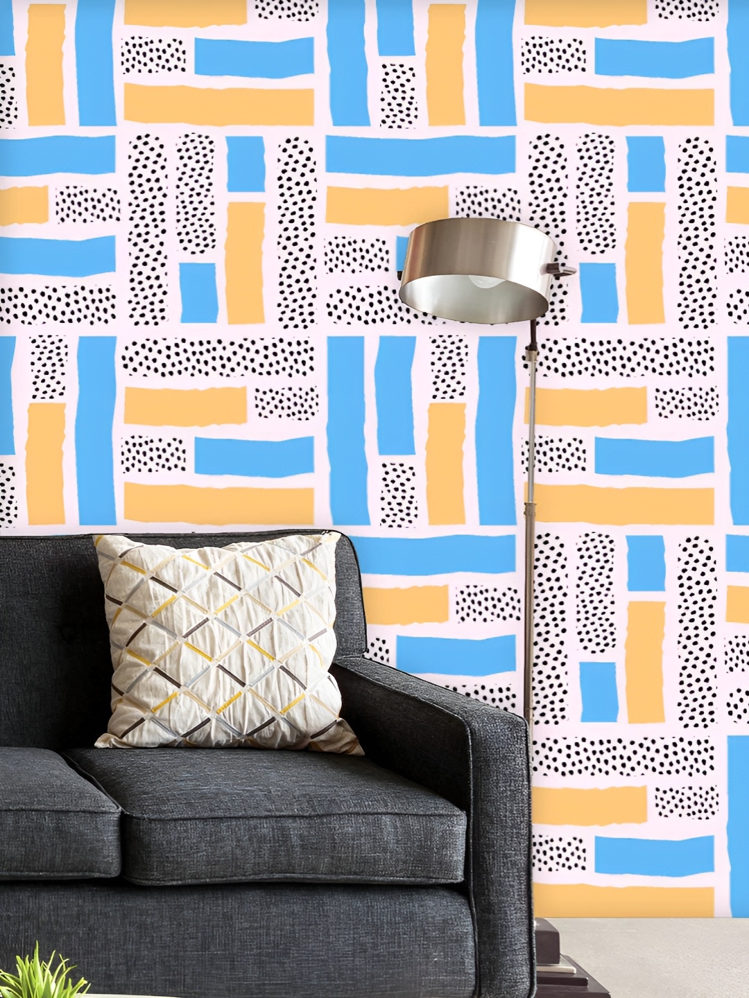 ArtzFolio Printed UV-Resistant Anti-Bacterial Colorful Repeat Abstract Shapes Peel & Stick Wallpaper, Multi
ArtzFolio Printed UV-Resistant Anti-Bacterial Colorful Repeat Abstract Shapes Peel & Stick Wallpaper, Multi