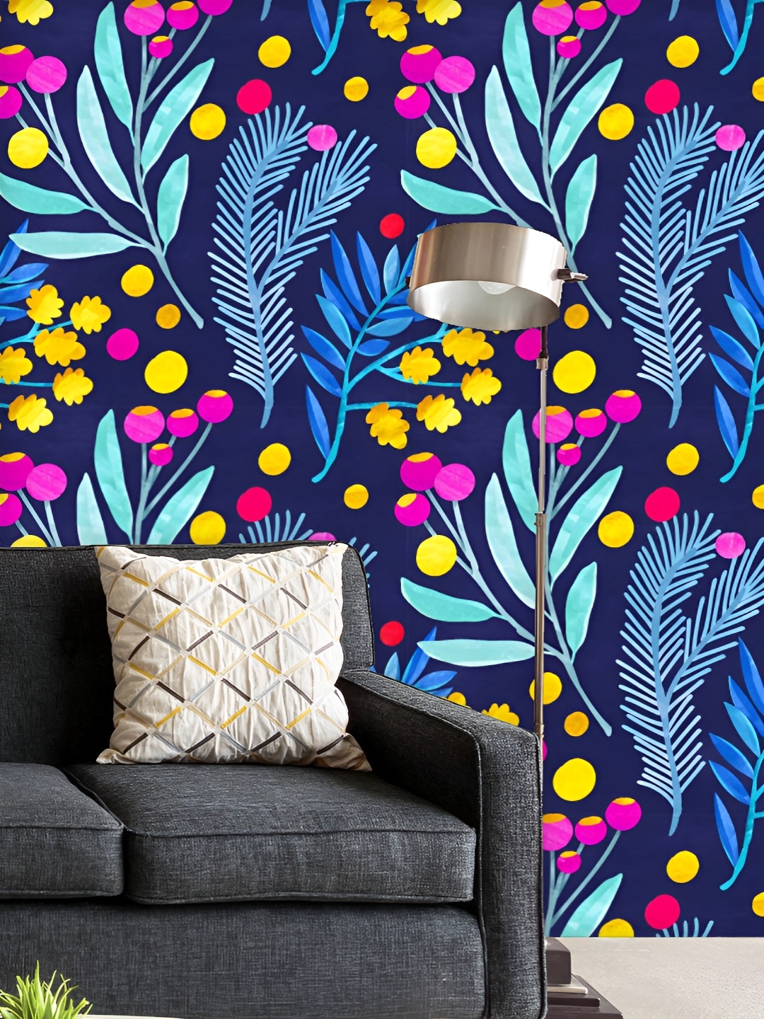 ArtzFolio Printed UV-Resistant Anti-Bacterial Watercolour Botanical Pattern Peel & Stick Wallpaper, Multi
ArtzFolio Printed UV-Resistant Anti-Bacterial Watercolour Botanical Pattern Peel & Stick Wallpaper, Multi