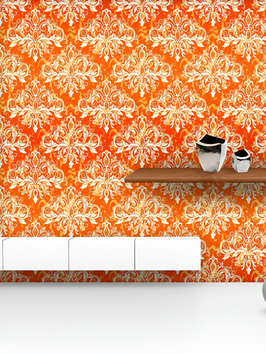 ArtzFolio Printed UV-Resistant Anti-Bacterial Damask Pattern Peel & Stick Wallpaper, Multi
ArtzFolio Printed UV-Resistant Anti-Bacterial Damask Pattern Peel & Stick Wallpaper, Multi