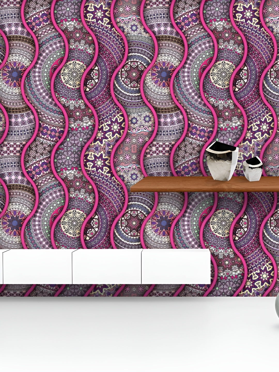 ArtzFolio Printed UV-Resistant Anti-Bacterial Ornate Vintage Mandala Peel & Stick Wallpaper, Multi
ArtzFolio Printed UV-Resistant Anti-Bacterial Ornate Vintage Mandala Peel & Stick Wallpaper, Multi