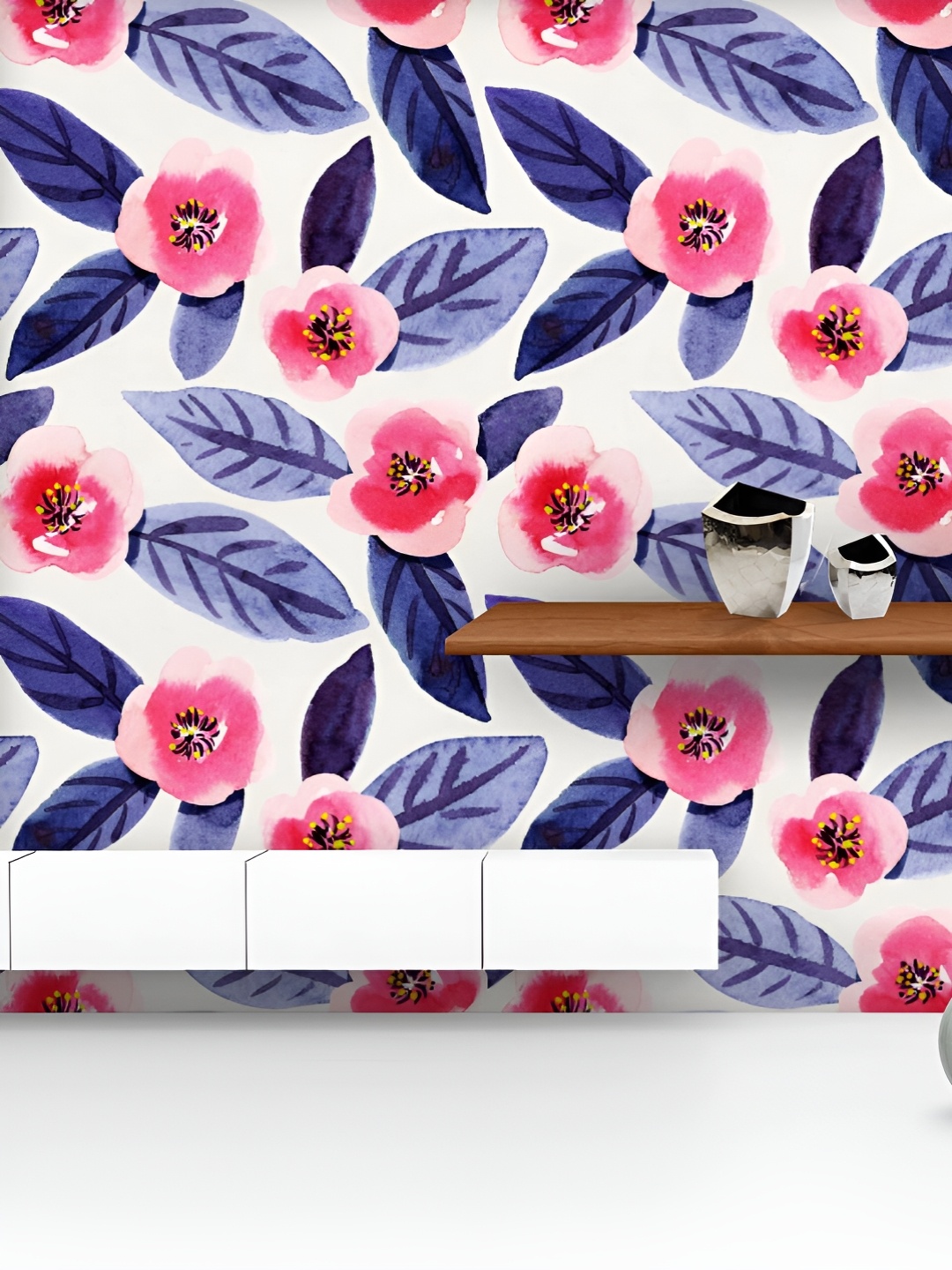 ArtzFolio Printed UV-Resistant Anti-Bacterial Watercolor Floral Pattern Peel & Stick Wallpaper, Multi
ArtzFolio Printed UV-Resistant Anti-Bacterial Watercolor Floral Pattern Peel & Stick Wallpaper, Multi