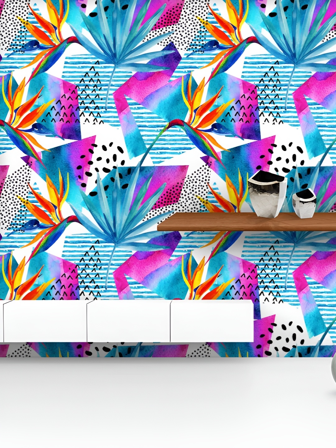 ArtzFolio Printed UV-Resistant Anti-Bacterial Watercolor Tropical Flowers Peel & Stick Wallpaper, Multi
ArtzFolio Printed UV-Resistant Anti-Bacterial Watercolor Tropical Flowers Peel & Stick Wallpaper, Multi
