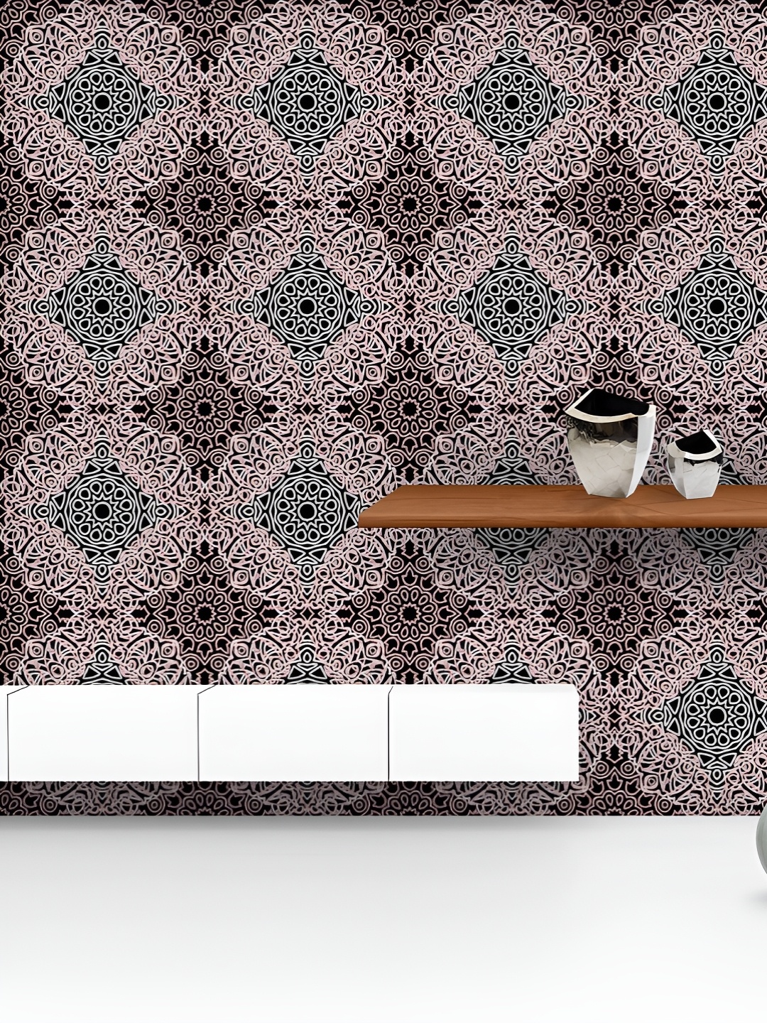 ArtzFolio Printed UV-Resistant Anti-Bacterial Damask Ethnic Mandala Peel & Stick Wallpaper, Multi
ArtzFolio Printed UV-Resistant Anti-Bacterial Damask Ethnic Mandala Peel & Stick Wallpaper, Multi
