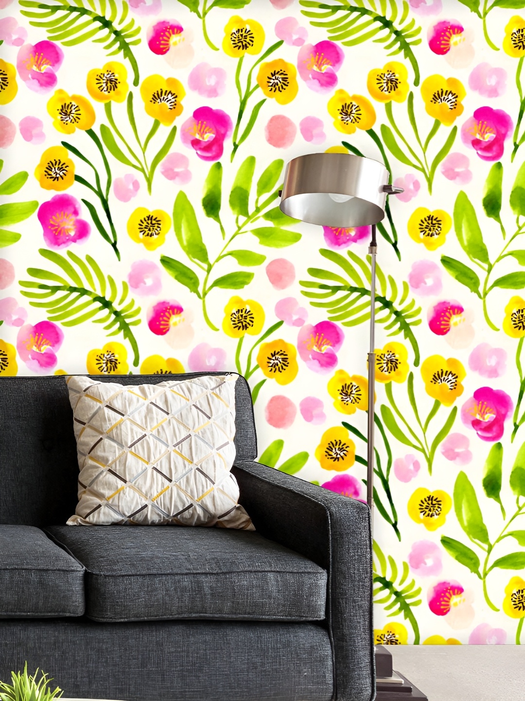 ArtzFolio Printed UV-Resistant Anti-Bacterial Watercolor Floral Pattern Peel & Stick Wallpaper, Multi
ArtzFolio Printed UV-Resistant Anti-Bacterial Watercolor Floral Pattern Peel & Stick Wallpaper, Multi