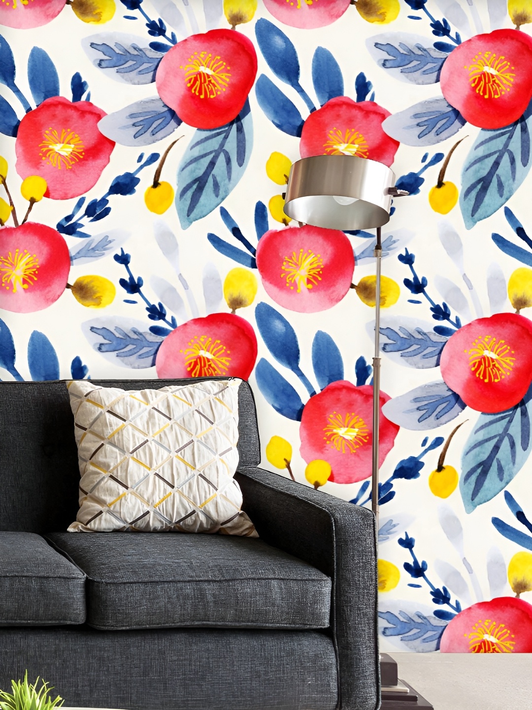 ArtzFolio Printed UV-Resistant Anti-Bacterial Botanical Design Peel & Stick Wallpaper, Multi
ArtzFolio Printed UV-Resistant Anti-Bacterial Botanical Design Peel & Stick Wallpaper, Multi