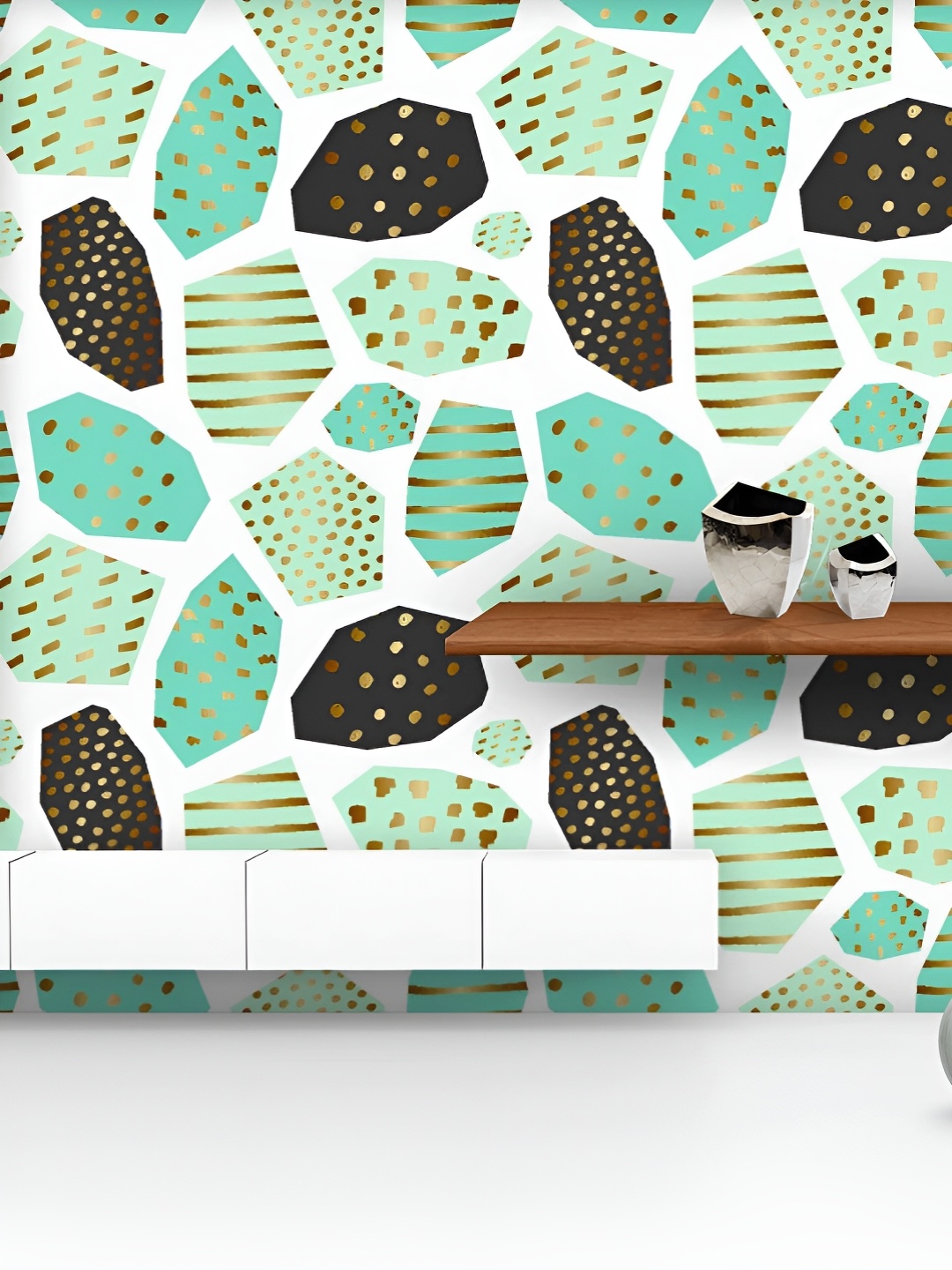 ArtzFolio Printed UV-Resistant Anti-Bacterial Repeat Geometrical Shapes Peel & Stick Wallpaper, Multi
ArtzFolio Printed UV-Resistant Anti-Bacterial Repeat Geometrical Shapes Peel & Stick Wallpaper, Multi