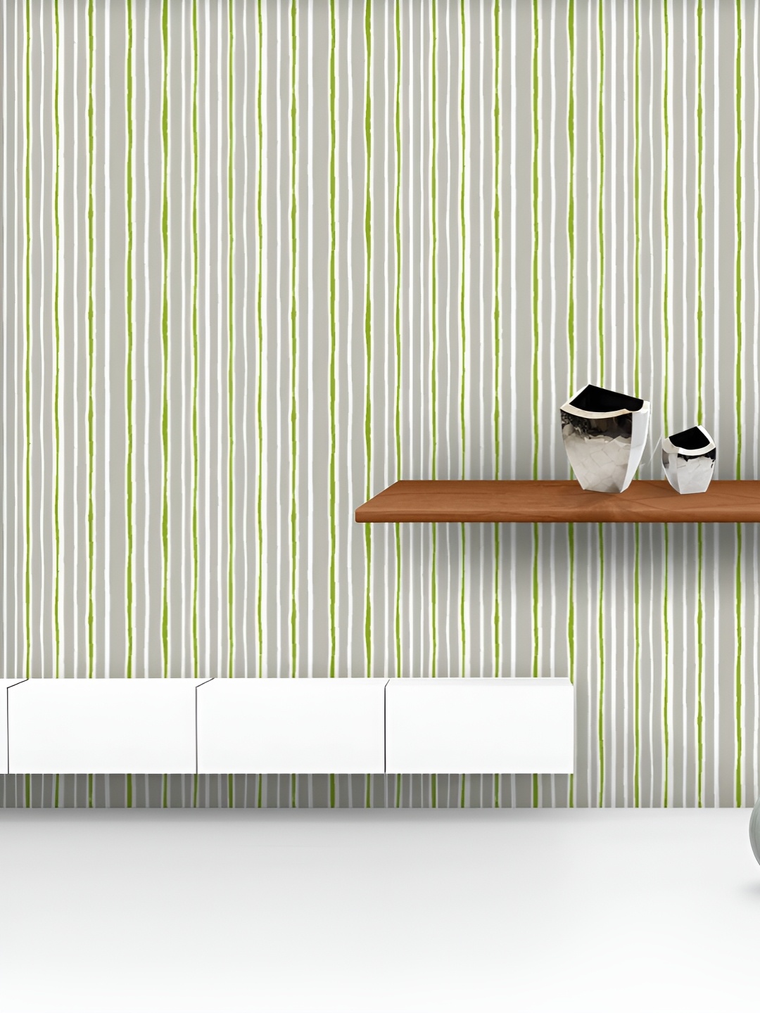 ArtzFolio Printed UV-Resistant Anti-Bacterial Hand Drawn Wavy Uneven Vertical Stripes Peel & Stick Wallpaper, Multi
ArtzFolio Printed UV-Resistant Anti-Bacterial Hand Drawn Wavy Uneven Vertical Stripes Peel & Stick Wallpaper, Multi