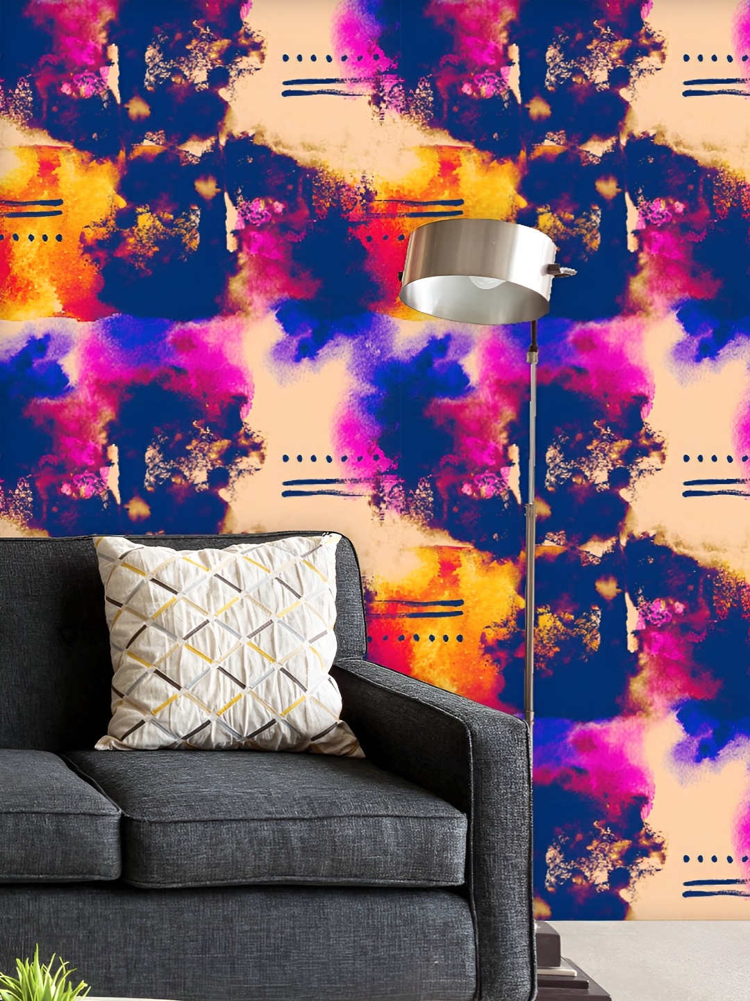 ArtzFolio Printed UV-Resistant Anti-Bacterial Colorful Abstract Watercolor Peel & Stick Wallpaper, Multi
ArtzFolio Printed UV-Resistant Anti-Bacterial Colorful Abstract Watercolor Peel & Stick Wallpaper, Multi