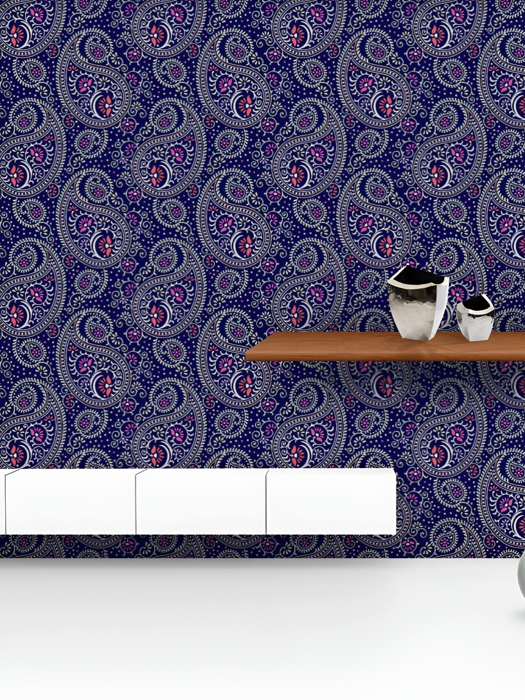 ArtzFolio Printed UV-Resistant Anti-Bacterial Paisley Art Peel & Stick Wallpaper, Multi
ArtzFolio Printed UV-Resistant Anti-Bacterial Paisley Art Peel & Stick Wallpaper, Multi