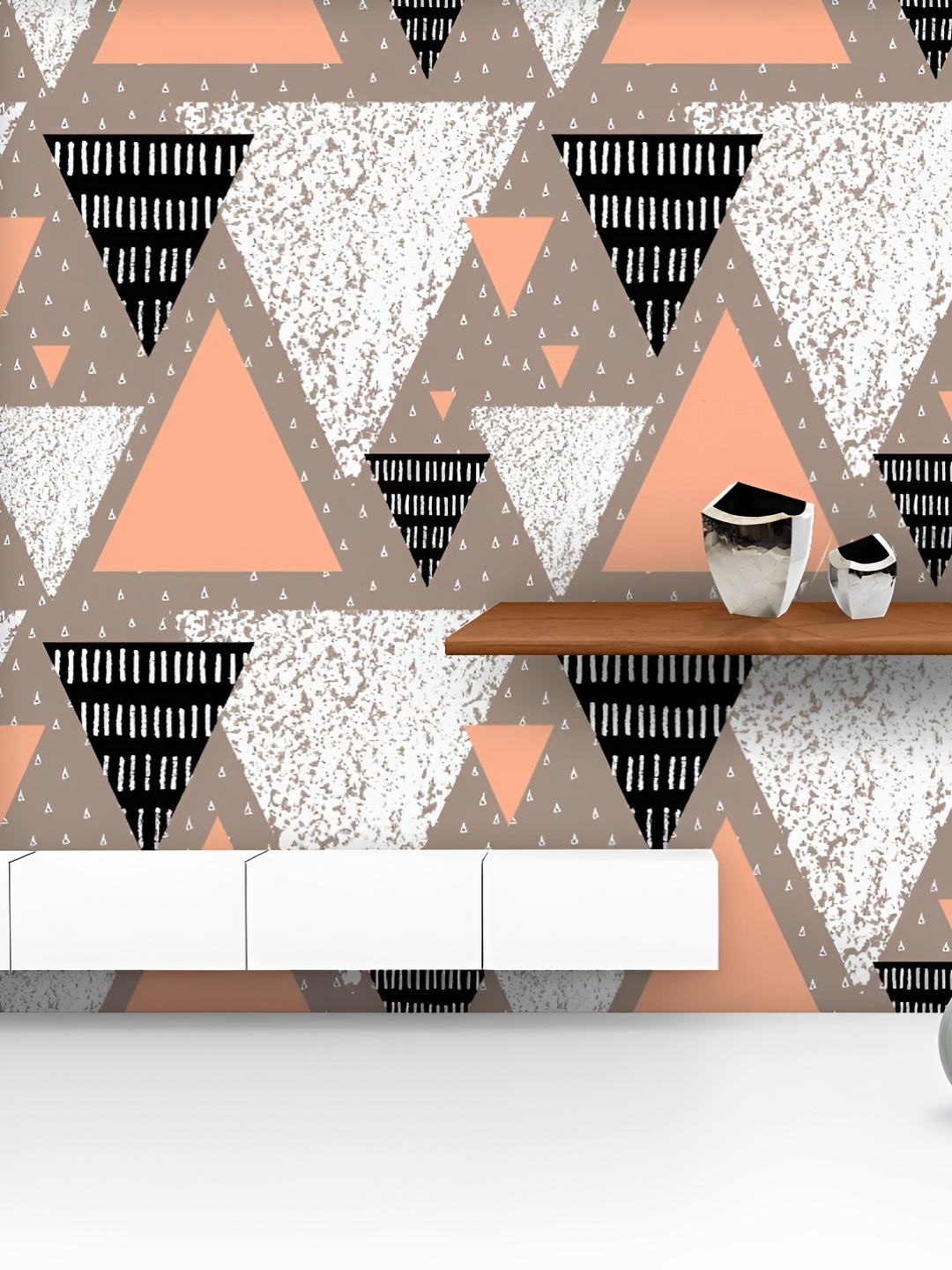 ArtzFolio Printed UV-Resistant Anti-Bacterial Modern Abstract Triangles Peel & Stick Wallpaper, Multi
ArtzFolio Printed UV-Resistant Anti-Bacterial Modern Abstract Triangles Peel & Stick Wallpaper, Multi