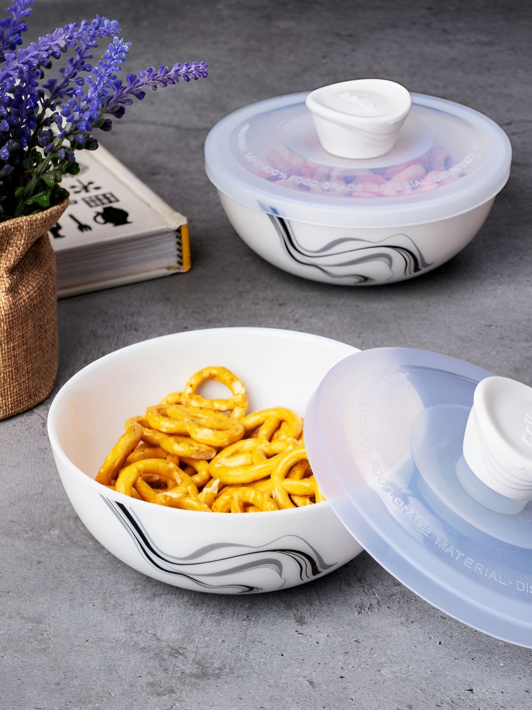 Cello White 4 Pieces Floral Printed Opalware Dishwasher and Microwave Safe Serving Bowls
Cello White 4 Pieces Floral Printed Opalware Dishwasher and Microwave Safe Serving Bowls