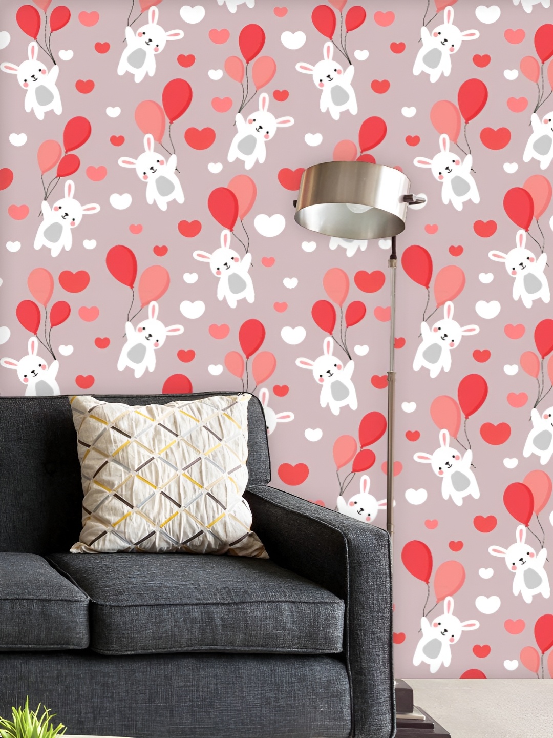 ArtzFolio Printed UV-Resistant Anti-Bacterial Bunny Flying In Sky Peel & Stick Wallpaper, Multi
ArtzFolio Printed UV-Resistant Anti-Bacterial Bunny Flying In Sky Peel & Stick Wallpaper, Multi