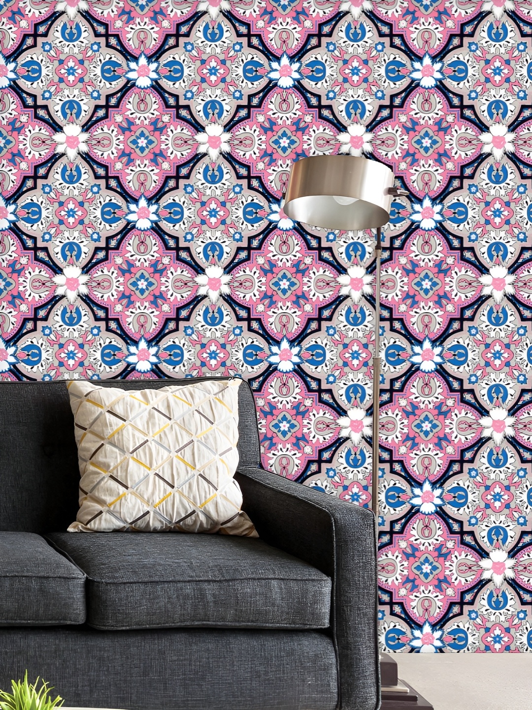 ArtzFolio Printed UV-Resistant Anti-Bacterial Vintage Floral Peel & Stick Wallpaper, Multi
ArtzFolio Printed UV-Resistant Anti-Bacterial Vintage Floral Peel & Stick Wallpaper, Multi