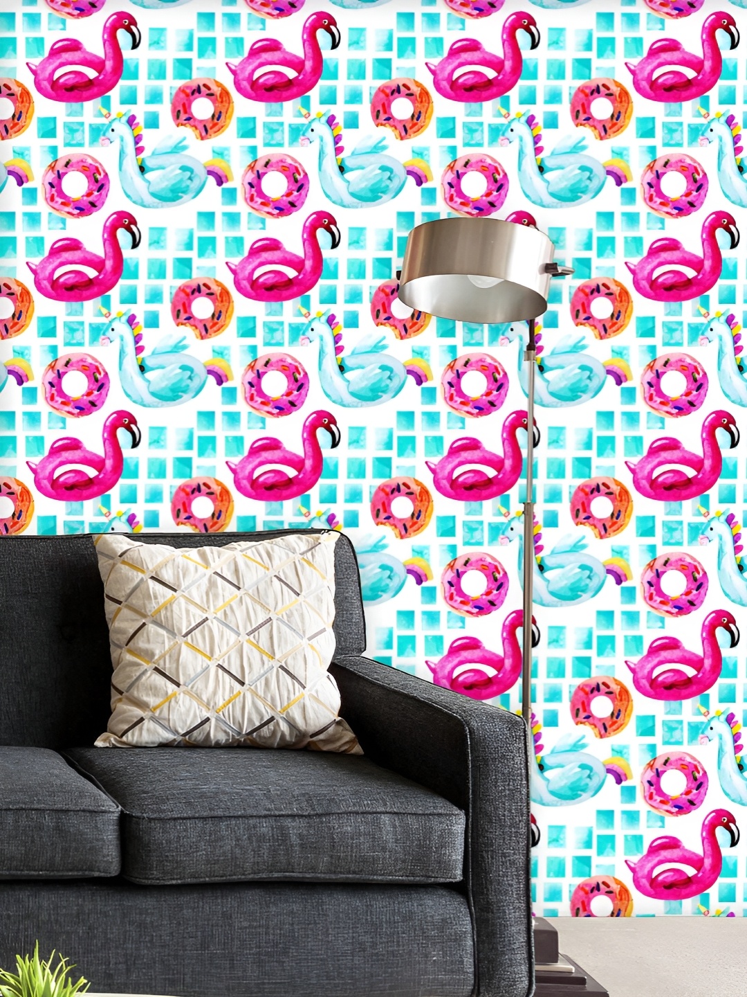 ArtzFolio Printed UV-Resistant Anti-Bacterial Cartoon Summer Pool Floats Peel & Stick Wallpaper, Multi
ArtzFolio Printed UV-Resistant Anti-Bacterial Cartoon Summer Pool Floats Peel & Stick Wallpaper, Multi