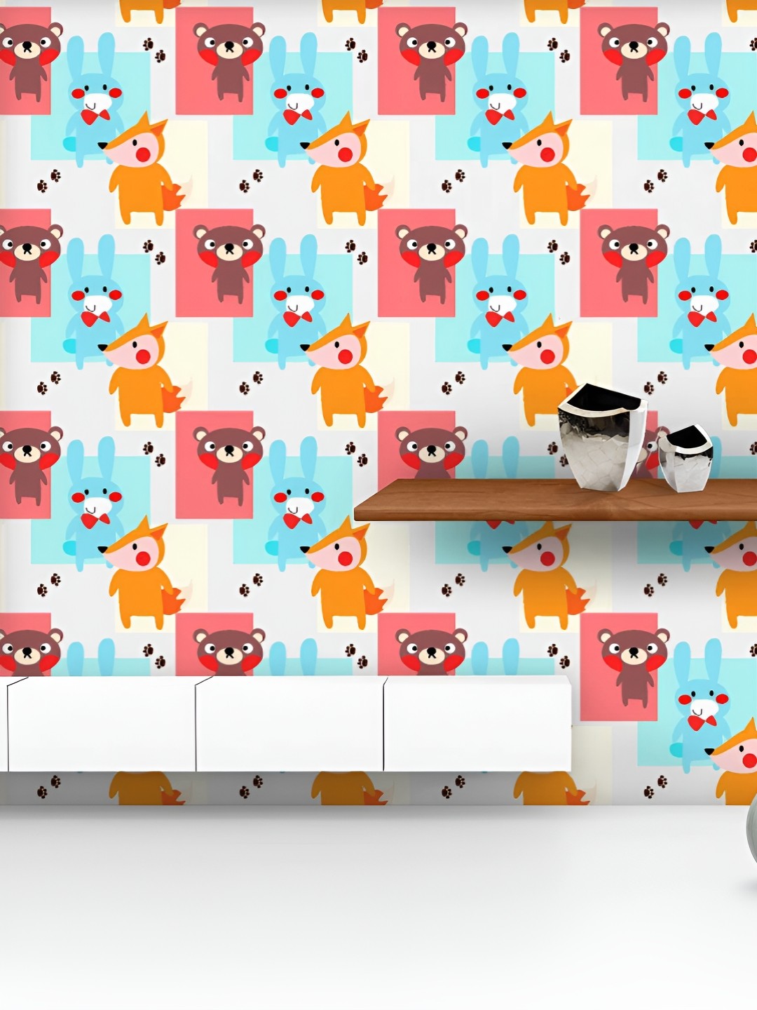 ArtzFolio Printed UV-Resistant Anti-Bacterial Baby Woodland Animals Peel & Stick Wallpaper, Multi
ArtzFolio Printed UV-Resistant Anti-Bacterial Baby Woodland Animals Peel & Stick Wallpaper, Multi