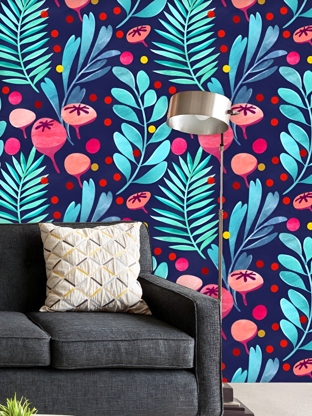ArtzFolio Printed UV-Resistant Anti-Bacterial Watercolour Botanical Pattern Peel & Stick Wallpaper, Multi
ArtzFolio Printed UV-Resistant Anti-Bacterial Watercolour Botanical Pattern Peel & Stick Wallpaper, Multi