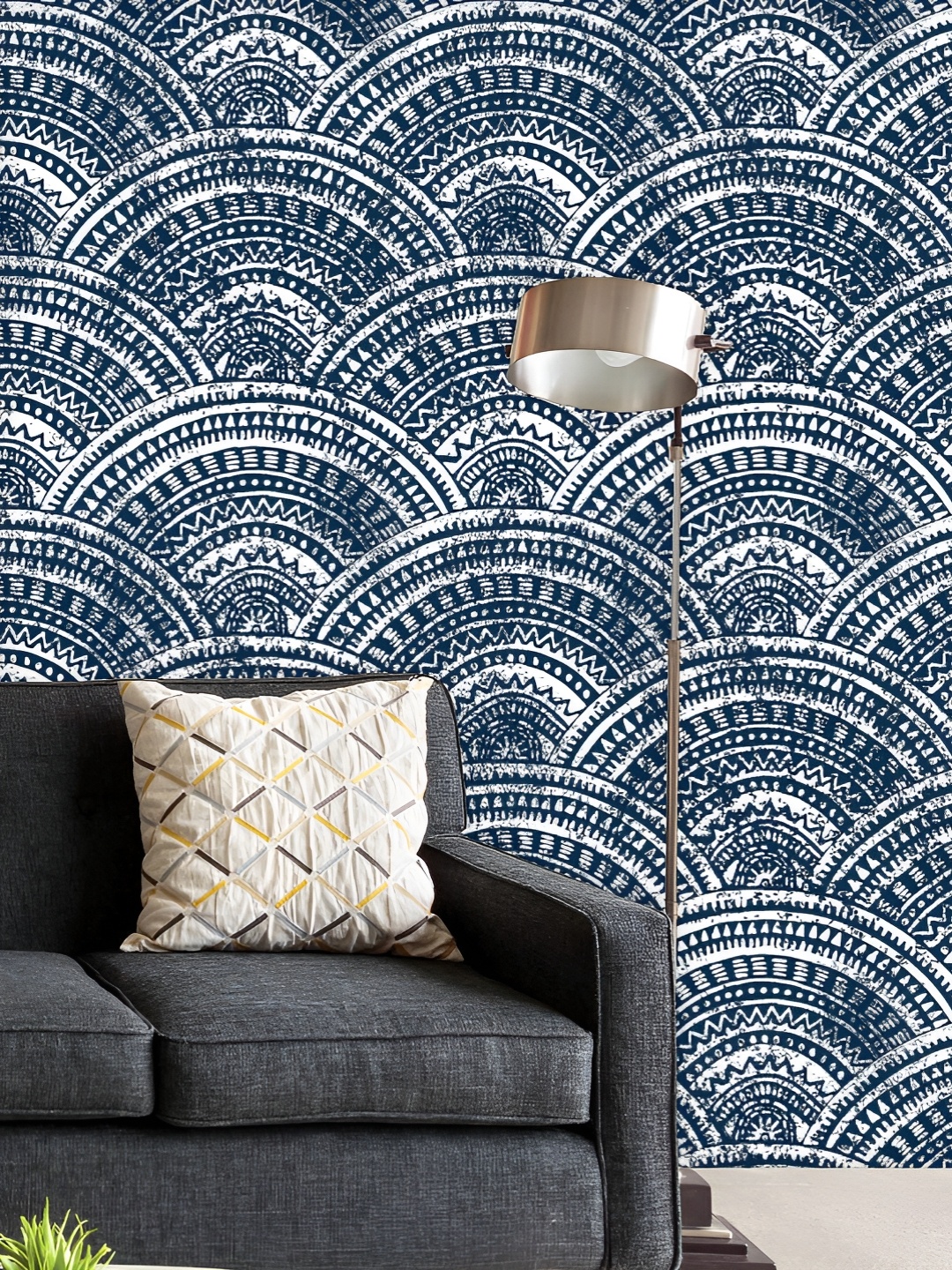 ArtzFolio Printed UV-Resistant Anti-Bacterial Japanese Seigaiha Pattern Peel & Stick Wallpaper, Multi
ArtzFolio Printed UV-Resistant Anti-Bacterial Japanese Seigaiha Pattern Peel & Stick Wallpaper, Multi