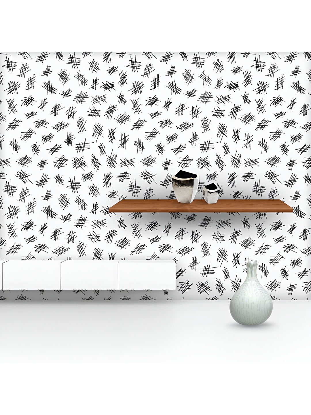 ArtzFolio Printed UV-Resistant Anti-Bacterial Hand Drawn Lattice Peel & Stick Wallpaper, Multi
ArtzFolio Printed UV-Resistant Anti-Bacterial Hand Drawn Lattice Peel & Stick Wallpaper, Multi
