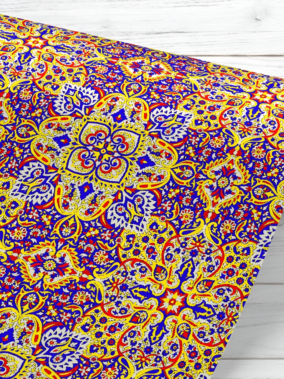 ArtzFolio Printed UV-Resistant Anti-Bacterial Navy Paisley Peel & Stick Wallpaper, Multi
ArtzFolio Printed UV-Resistant Anti-Bacterial Navy Paisley Peel & Stick Wallpaper, Multi