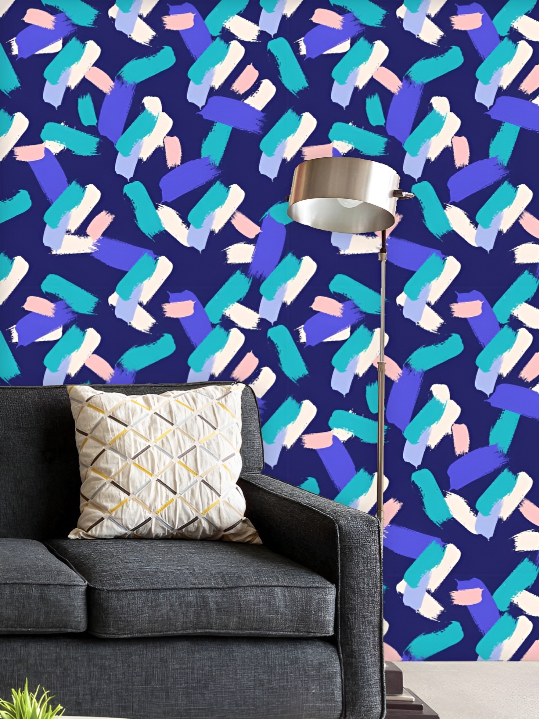 ArtzFolio Printed UV-Resistant Anti-Bacterial Abstract Brush Stroke Peel & Stick Wallpaper, Multi
ArtzFolio Printed UV-Resistant Anti-Bacterial Abstract Brush Stroke Peel & Stick Wallpaper, Multi