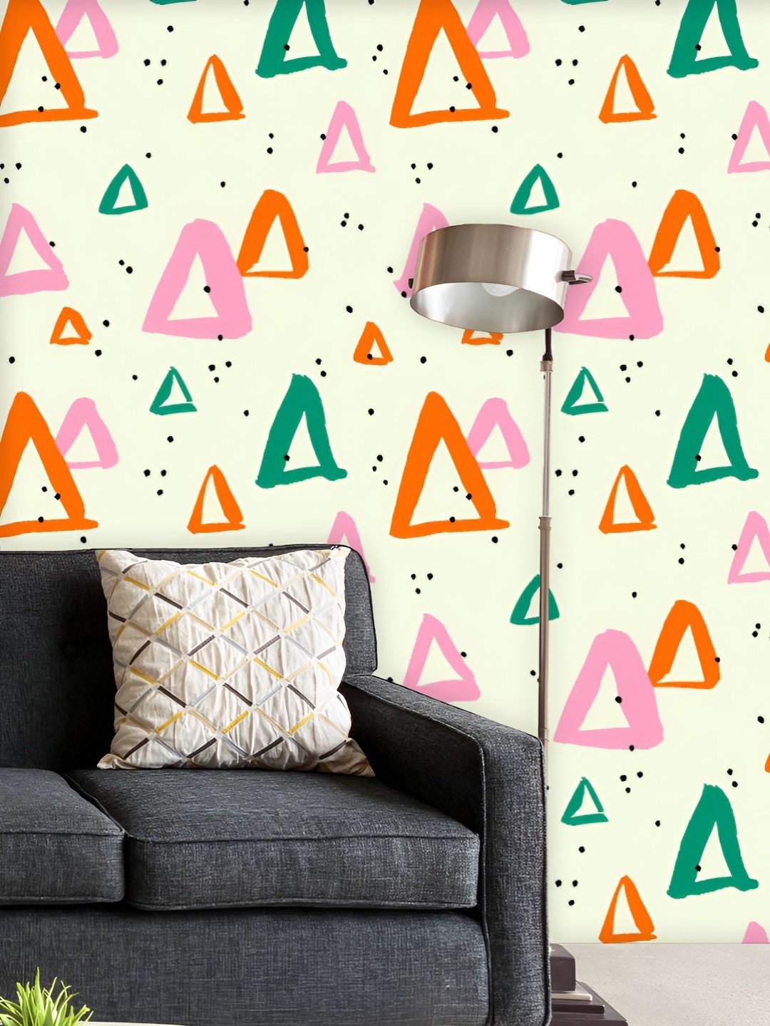 ArtzFolio Printed UV-Resistant Anti-Bacterial Abstract Geometrical Shapes Peel & Stick Wallpaper, Multi
ArtzFolio Printed UV-Resistant Anti-Bacterial Abstract Geometrical Shapes Peel & Stick Wallpaper, Multi