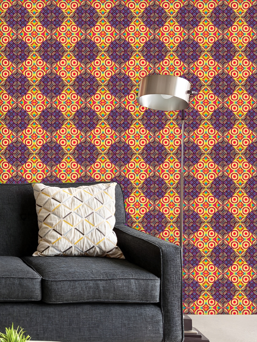 ArtzFolio Printed UV-Resistant Anti-Bacterial Blue Pink Beige Geometric Peel & Stick Wallpaper, Multi
ArtzFolio Printed UV-Resistant Anti-Bacterial Blue Pink Beige Geometric Peel & Stick Wallpaper, Multi