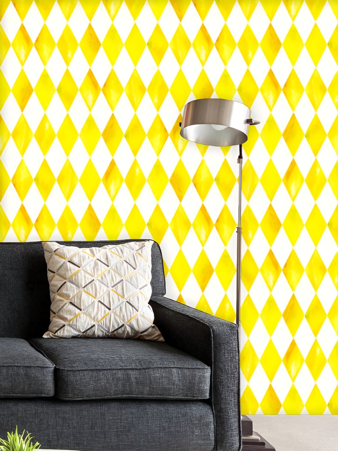 ArtzFolio Printed UV-Resistant Anti-Bacterial Yellow Geometric Pattern Peel & Stick Wallpaper, Multi
ArtzFolio Printed UV-Resistant Anti-Bacterial Yellow Geometric Pattern Peel & Stick Wallpaper, Multi