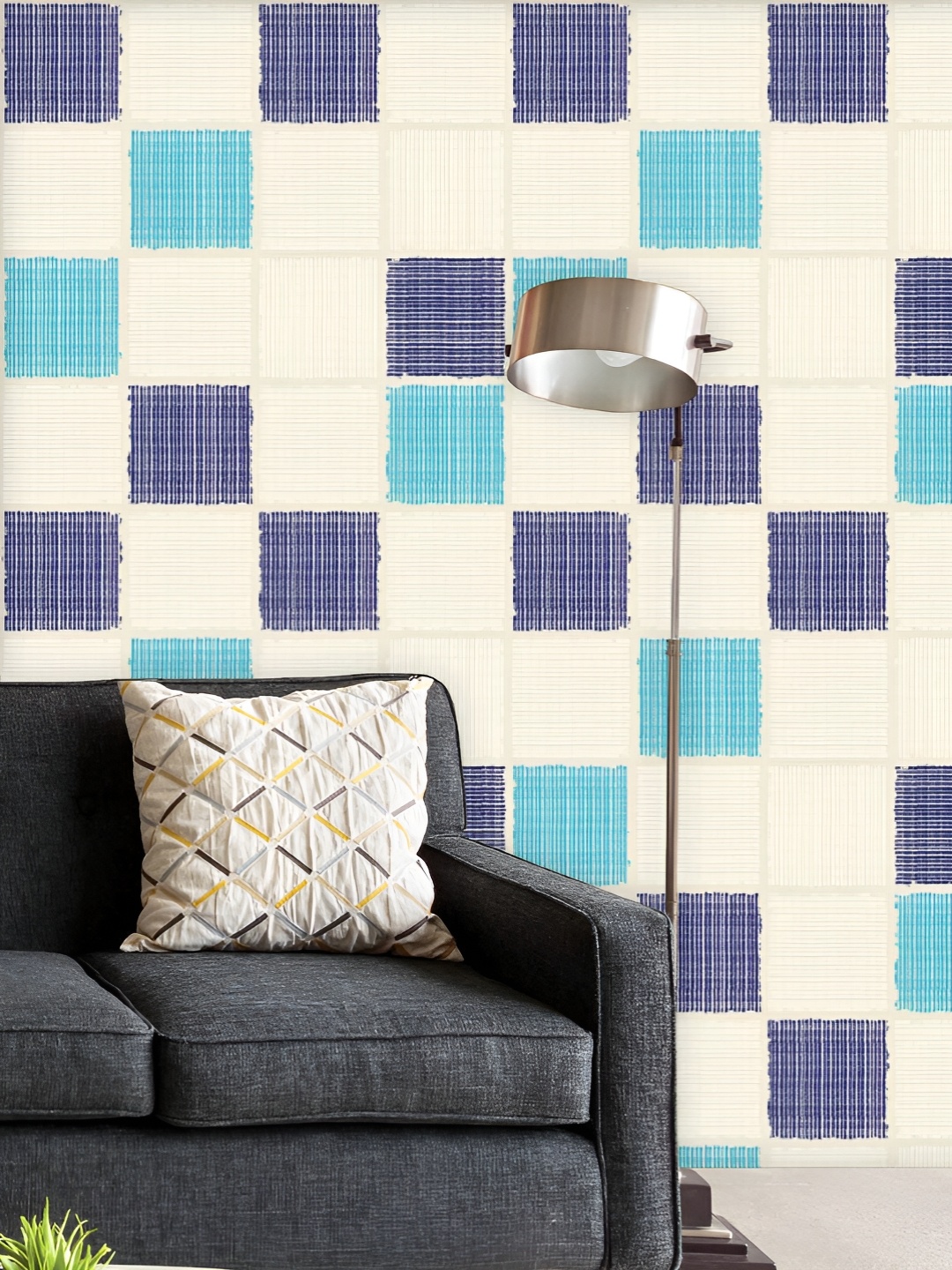 ArtzFolio Printed UV-Resistant Anti-Bacterial Blue Beige Patchwork Art Peel & Stick Wallpaper, Multi
ArtzFolio Printed UV-Resistant Anti-Bacterial Blue Beige Patchwork Art Peel & Stick Wallpaper, Multi