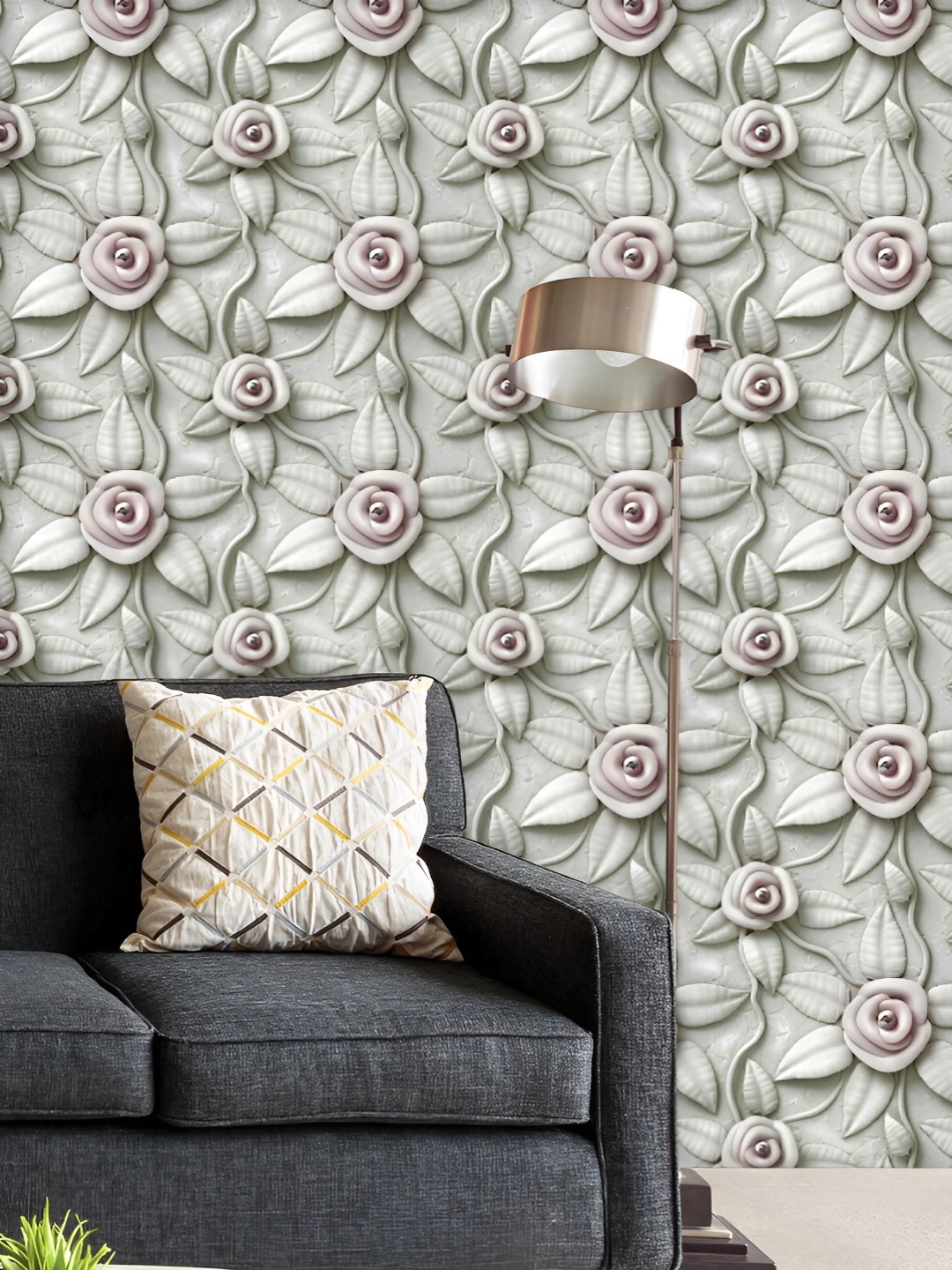 ArtzFolio Printed UV-Resistant Anti-Bacterial D Flowers Pattern Peel & Stick Wallpaper, Multi
ArtzFolio Printed UV-Resistant Anti-Bacterial D Flowers Pattern Peel & Stick Wallpaper, Multi