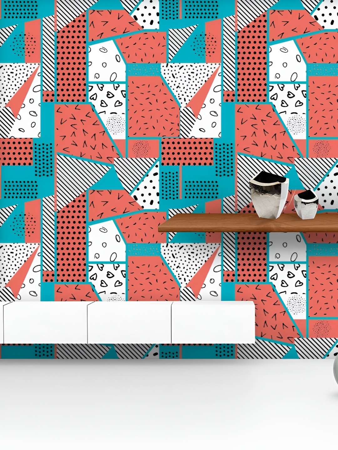 ArtzFolio Printed UV-Resistant Anti-Bacterial Abstract Patchwork Art Peel & Stick Wallpaper, Multi
ArtzFolio Printed UV-Resistant Anti-Bacterial Abstract Patchwork Art Peel & Stick Wallpaper, Multi
