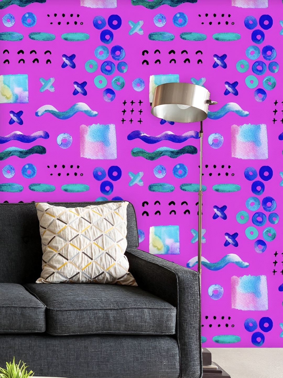 ArtzFolio Printed UV-Resistant Anti-Bacterial Abstract Watercolor Shapes Peel & Stick Wallpaper, Multi
ArtzFolio Printed UV-Resistant Anti-Bacterial Abstract Watercolor Shapes Peel & Stick Wallpaper, Multi
