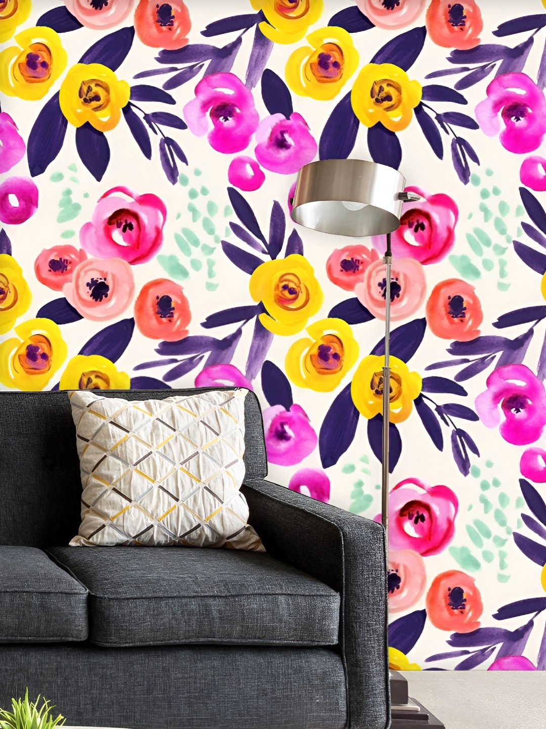 ArtzFolio Printed UV-Resistant Anti-Bacterial Watercolor Botanical Design Peel & Stick Wallpaper, Multi
ArtzFolio Printed UV-Resistant Anti-Bacterial Watercolor Botanical Design Peel & Stick Wallpaper, Multi