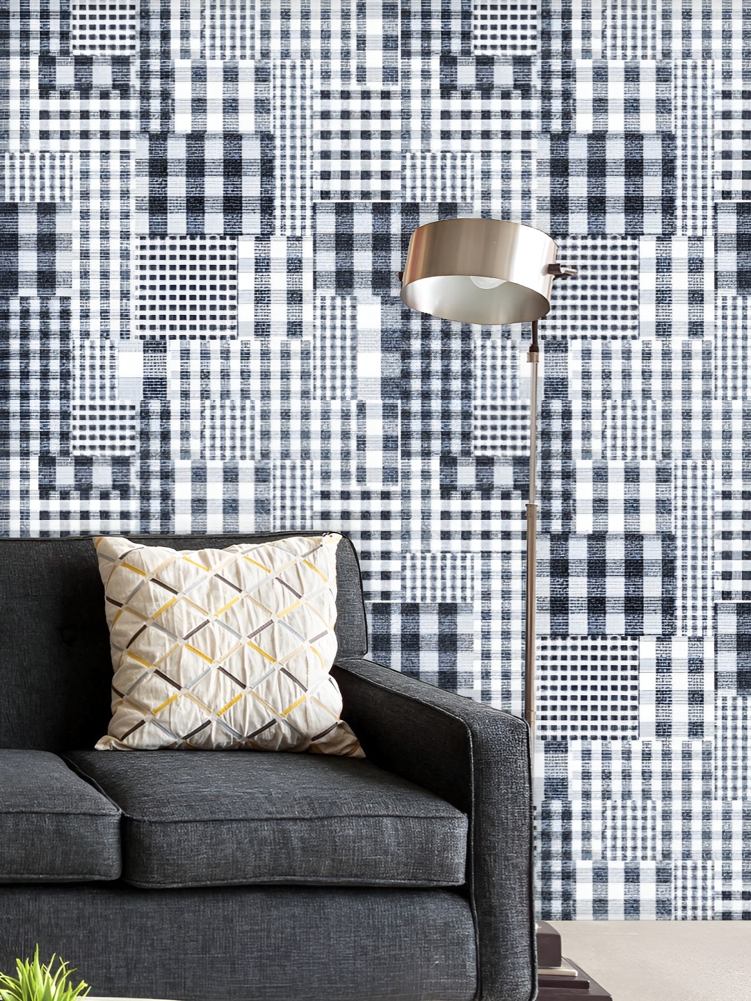 ArtzFolio Printed UV-Resistant Anti-Bacterial Plaid Pattern Peel & Stick Wallpaper, Multi
ArtzFolio Printed UV-Resistant Anti-Bacterial Plaid Pattern Peel & Stick Wallpaper, Multi