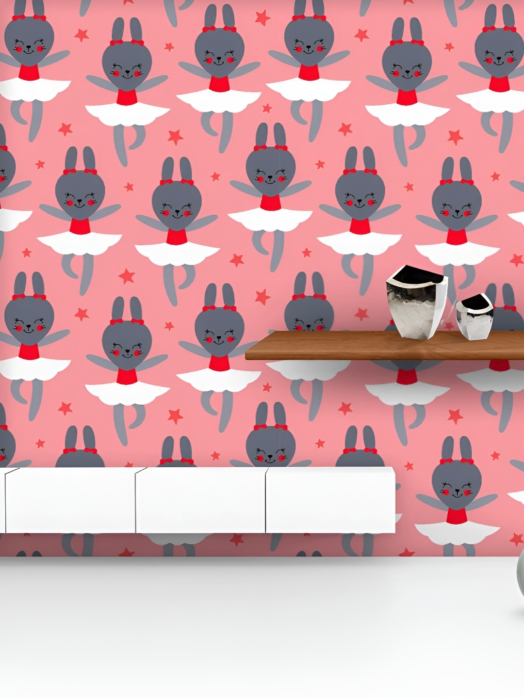 ArtzFolio Printed UV-Resistant Anti-Bacterial Cartoon Little Bunny Peel & Stick Wallpaper, Multi
ArtzFolio Printed UV-Resistant Anti-Bacterial Cartoon Little Bunny Peel & Stick Wallpaper, Multi