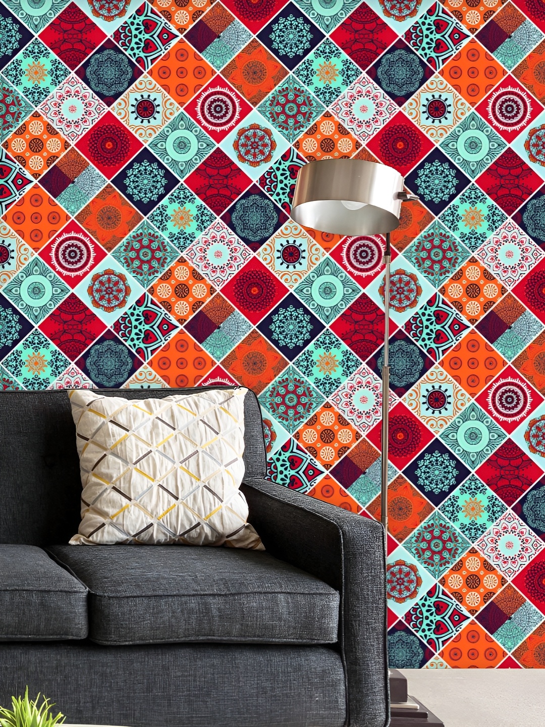 ArtzFolio Printed UV-Resistant Anti-Bacterial Ottoman Motifs Style Peel & Stick Wallpaper, Multi
ArtzFolio Printed UV-Resistant Anti-Bacterial Ottoman Motifs Style Peel & Stick Wallpaper, Multi
