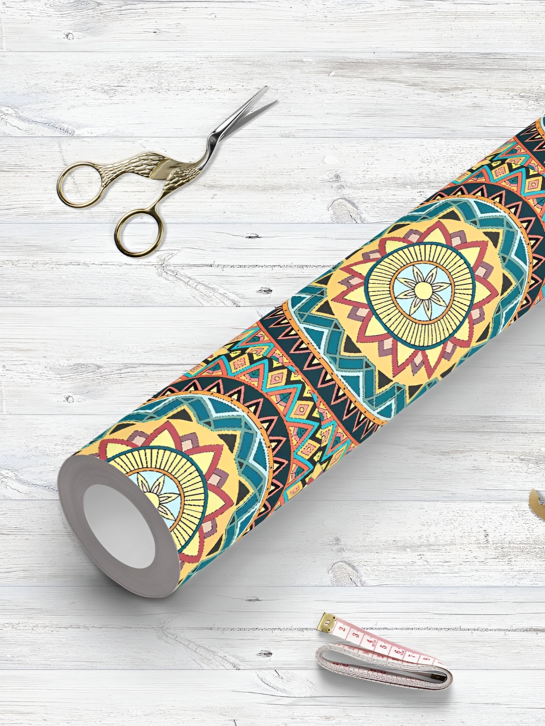 ArtzFolio Printed UV-Resistant Anti-Bacterial Indian Ornate Flowers Peel & Stick Wallpaper, Multi
ArtzFolio Printed UV-Resistant Anti-Bacterial Indian Ornate Flowers Peel & Stick Wallpaper, Multi