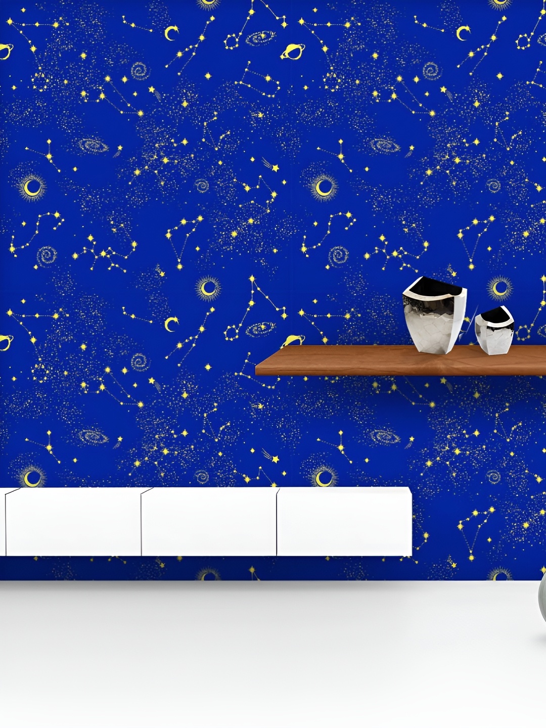ArtzFolio Printed UV-Resistant Anti-Bacterial Space Galaxy Constellation Peel & Stick Wallpaper, Multi
ArtzFolio Printed UV-Resistant Anti-Bacterial Space Galaxy Constellation Peel & Stick Wallpaper, Multi