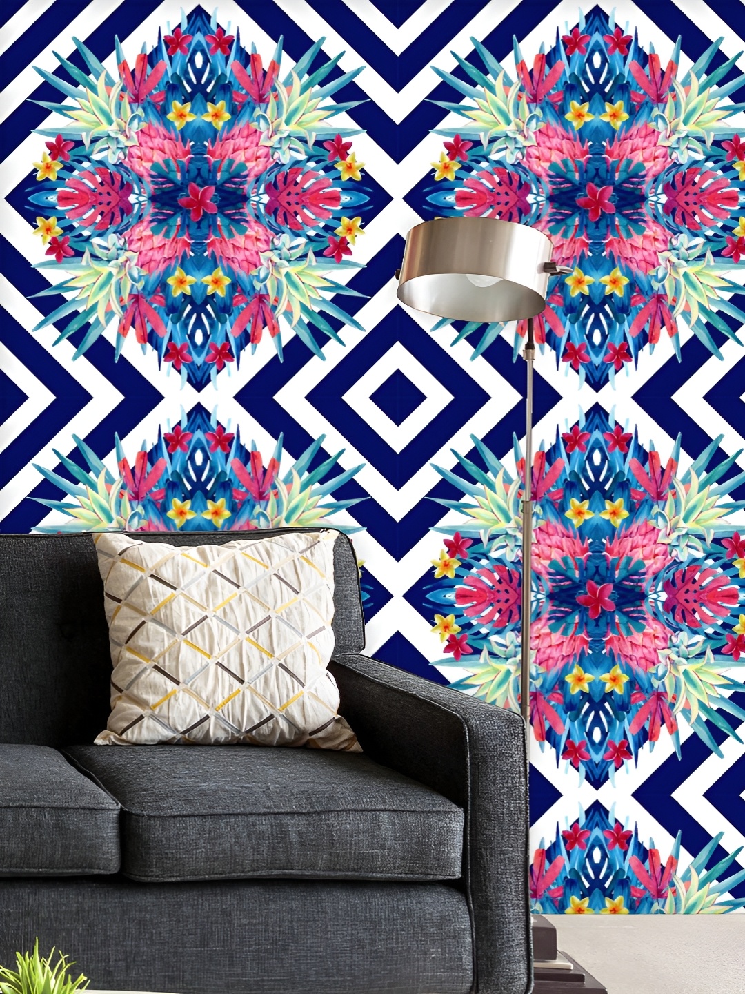 ArtzFolio Printed UV-Resistant Anti-Bacterial Watercolor Exotic Floral Pattern Peel & Stick Wallpaper, Multi
ArtzFolio Printed UV-Resistant Anti-Bacterial Watercolor Exotic Floral Pattern Peel & Stick Wallpaper, Multi